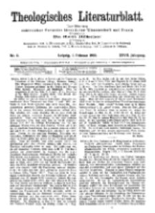 Theologisches Literaturblatt, 9. Februar 1906, Nr 6.