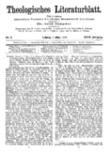 Theologisches Literaturblatt, 2. März 1906, Nr 9.