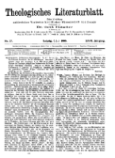 Theologisches Literaturblatt, 6. Juli 1906, Nr 27.