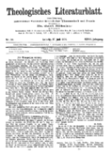 Theologisches Literaturblatt, 27. Juli 1906, Nr 30.