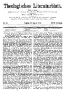 Theologisches Literaturblatt, 24. August 1906, Nr 34.
