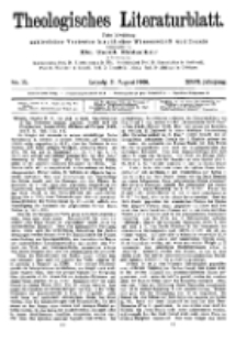 Theologisches Literaturblatt, 31. August 1906, Nr 35.