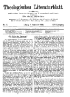 Theologisches Literaturblatt, 14. September 1906, Nr 37.
