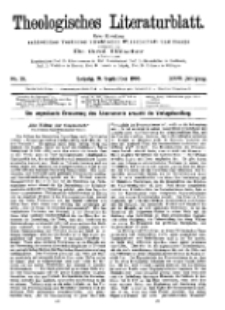 Theologisches Literaturblatt, 21. September 1906, Nr 38.