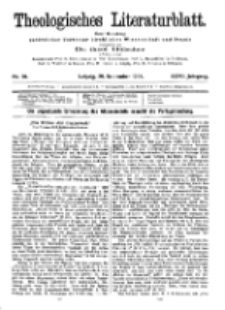 Theologisches Literaturblatt, 28. September 1906, Nr 39.
