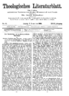 Theologisches Literaturblatt, 9. November 1906, Nr 45.