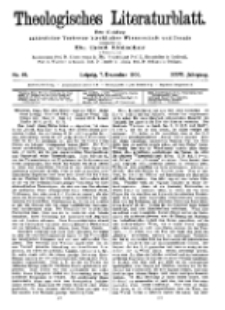 Theologisches Literaturblatt, 7. Dezember 1906, Nr 49.