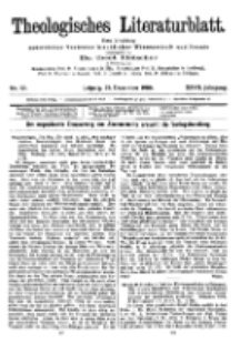 Theologisches Literaturblatt, 28. Dezember 1906, Nr 52.