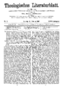 Theologisches Literaturblatt, 22. Februar 1907, Nr 8.
