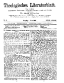 Theologisches Literaturblatt, 1. März 1907, Nr 9.