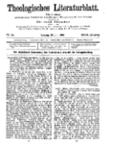 Theologisches Literaturblatt, 28. Juni 1907, Nr 26.