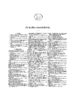 Theologisches Literaturblatt, 1908 (Inhaltsverzeichniß)