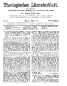 Theologisches Literaturblatt, 6. März 1908, Nr 10.