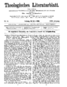 Theologisches Literaturblatt, 20. März 1908, Nr 12.