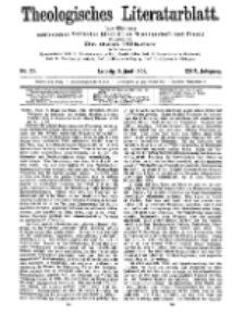 Theologisches Literaturblatt, 5. Juni 1908, Nr 23.