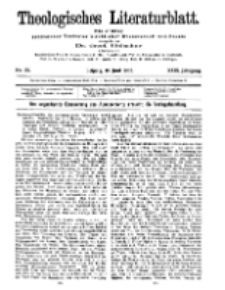 Theologisches Literaturblatt, 19. Juni 1908, Nr 25.