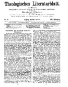 Theologisches Literaturblatt, 28. August 1908, Nr 35.