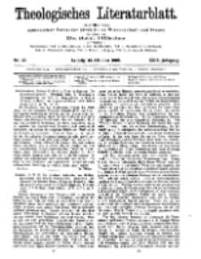 Theologisches Literaturblatt, 16. Oktober 1908, Nr 42.