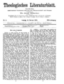 Theologisches Literaturblatt, 19. Februar 1909, Nr 8.