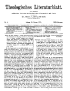 Theologisches Literaturblatt, 18. Februar 1910, Nr 4.