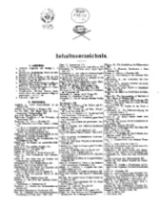 Theologisches Literaturblatt, 1911 (Inhaltsverzeichniß)