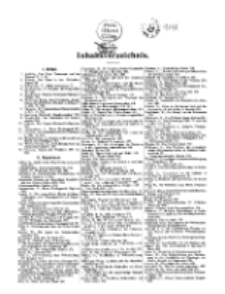 Theologisches Literaturblatt, 1913 (Inhaltsverzeichniß)