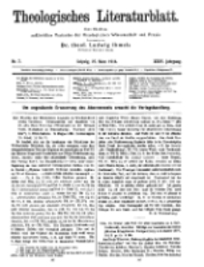 Theologisches Literaturblatt, 27. März 1914, Nr 7.