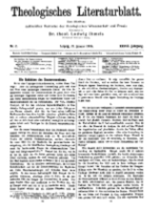 Theologisches Literaturblatt, 21. Januar 1916, Nr 2.