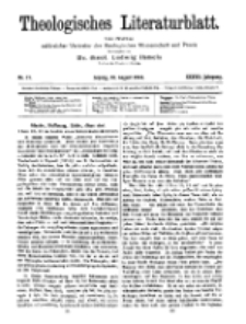 Theologisches Literaturblatt, 18. August 1916, Nr 17.