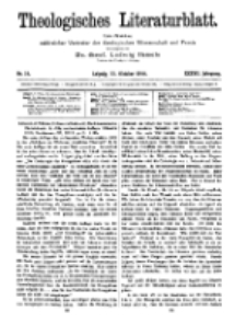 Theologisches Literaturblatt, 13. Oktober 1916, Nr 21.