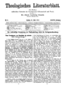 Theologisches Literaturblatt, 16. März 1917, Nr 6.