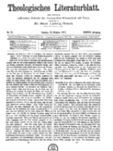 Theologisches Literaturblatt, 12. Oktober 1917, Nr 21.
