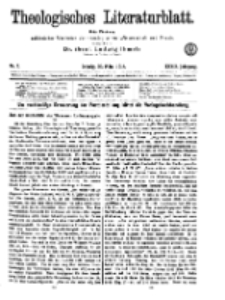 Theologisches Literaturblatt, 29. März 1918, Nr 7.
