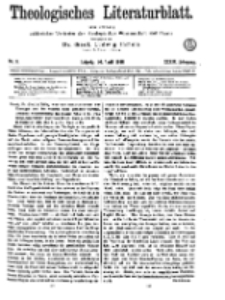 Theologisches Literaturblatt, 26. April 1918, Nr 9.