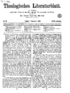 Theologisches Literaturblatt, 8. November 1918, Nr 23.