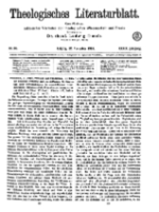 Theologisches Literaturblatt, 22. November 1918, Nr 24.