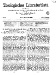 Theologisches Literaturblatt, 6. Dezember 1918, Nr 25.