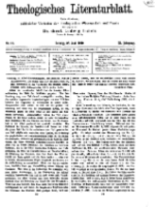 Theologisches Literaturblatt, 23. Mai 1919, Nr 11.