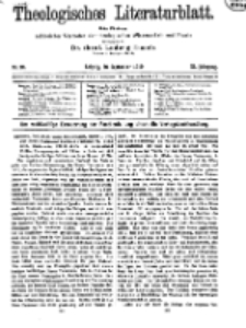 Theologisches Literaturblatt, 26. September 1919, Nr 20.
