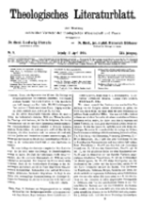 Theologisches Literaturblatt, 11. April 1924, Nr 8.