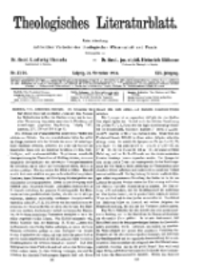 Theologisches Literaturblatt, 21. November 1924, Nr 23/24.
