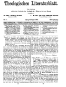 Theologisches Literaturblatt, 13. August 1926, Nr 17.