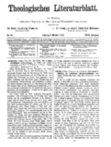 Theologisches Literaturblatt, 8. Oktober 1926, Nr 21.