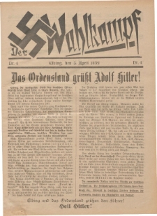 Der Wahlkampf Nr. 4, 5. April 1932