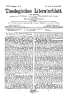 Theologisches Literaturblatt, 9. Januar 1903, Nr 2.