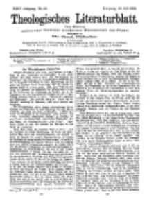 Theologisches Literaturblatt, 24. Juli 1903, Nr 30.
