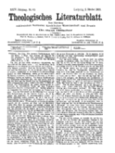 Theologisches Literaturblatt, 2. Oktober 1903, Nr 40.