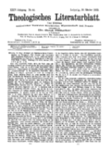 Theologisches Literaturblatt, 30. Oktober 1903, Nr 44.