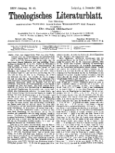 Theologisches Literaturblatt, 4. Dezember 1903, Nr 49.
