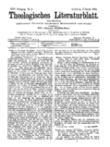 Theologisches Literaturblatt, 8. Januar 1904, Nr 2.